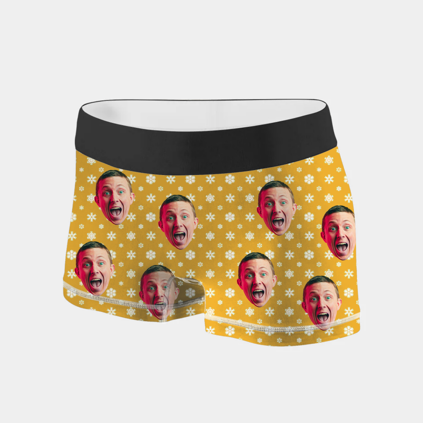 Gepersonaliseerde Kerst Onderbroek Met Foto