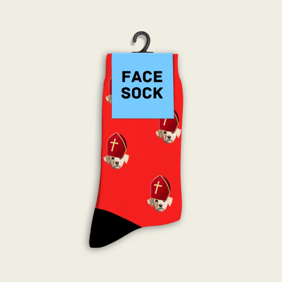 FaceSock Sinterklaas sokken met je hond
