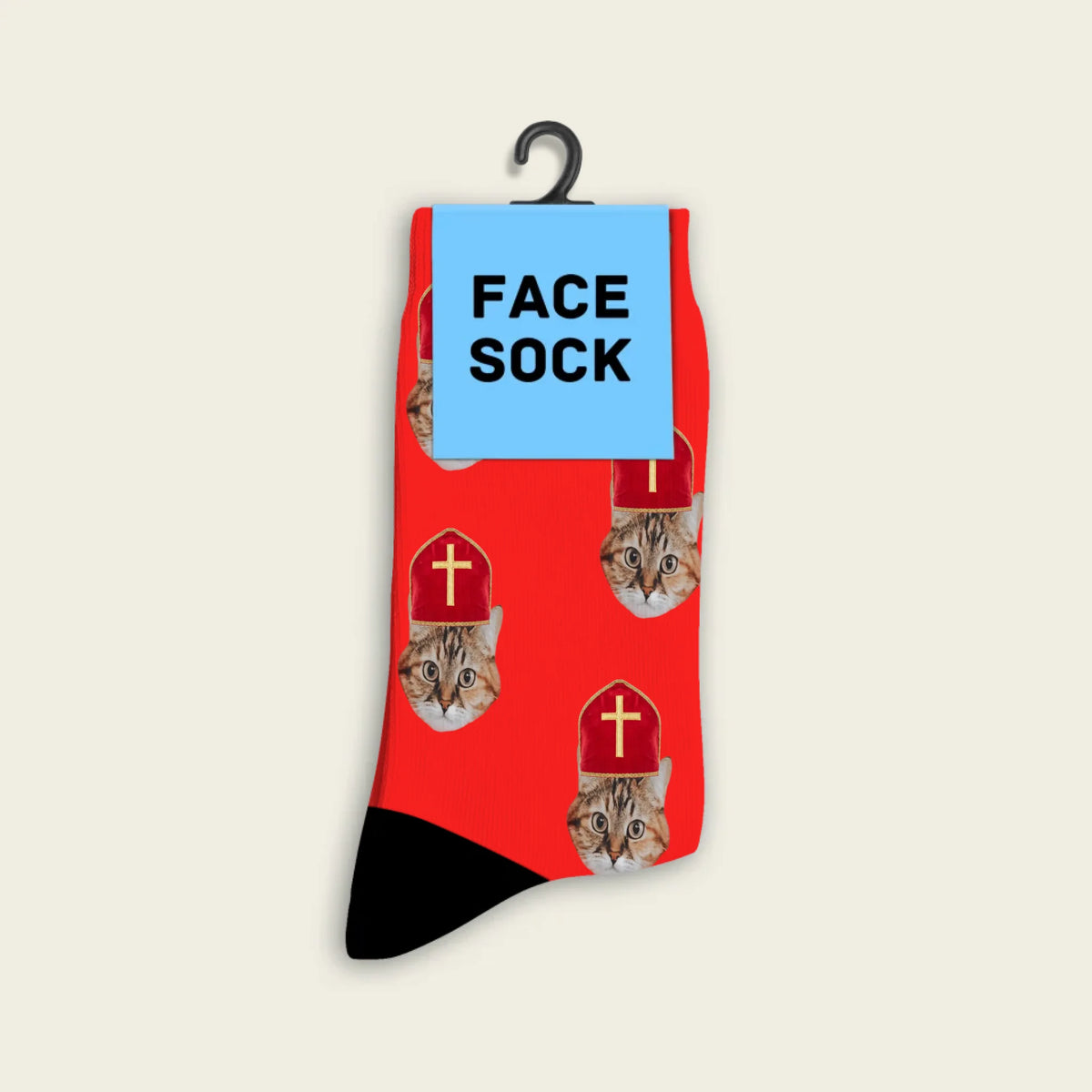 FaceSock Sinterklaas sokken met je kat