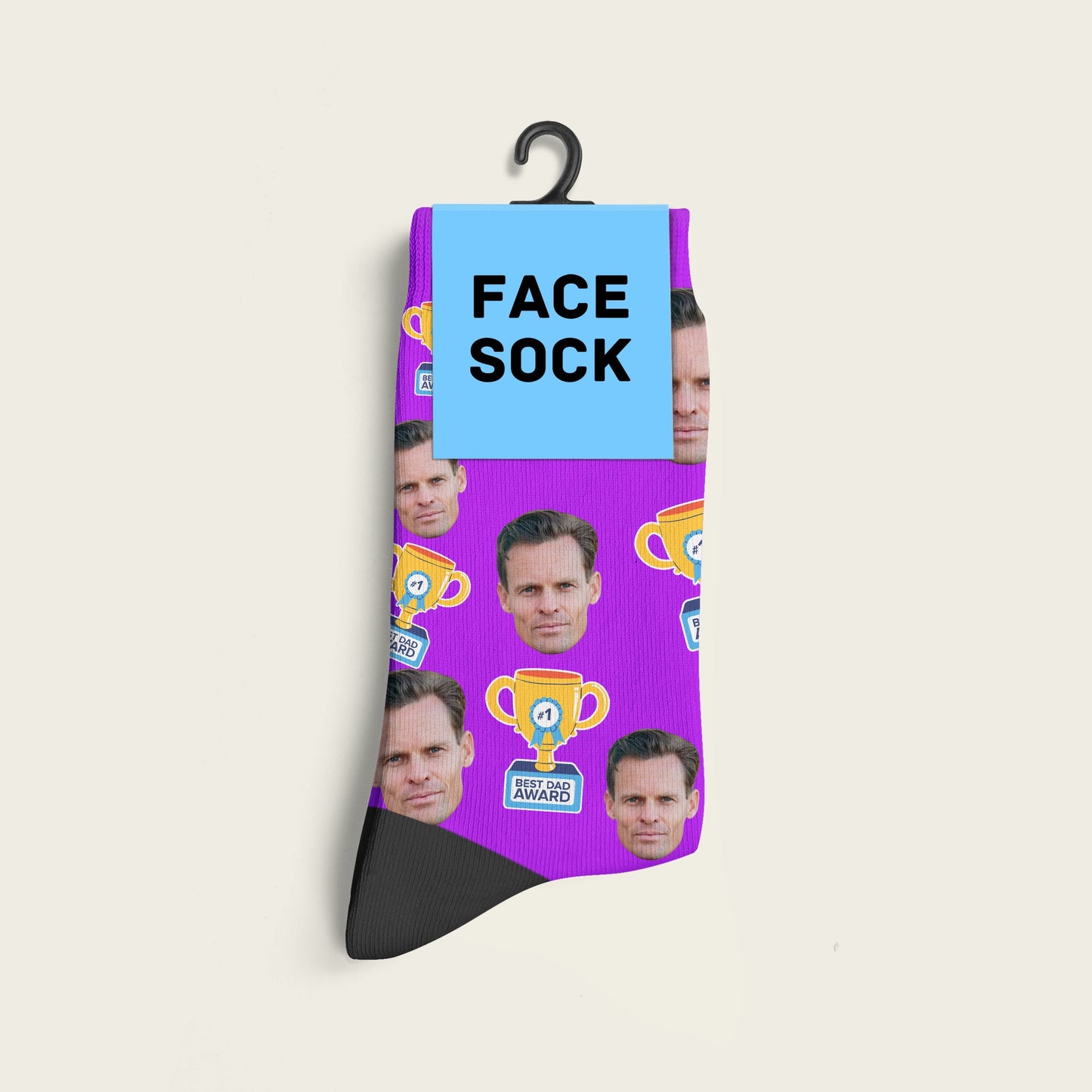 FaceSock® | Custom Best Dad Sokken Met Foto