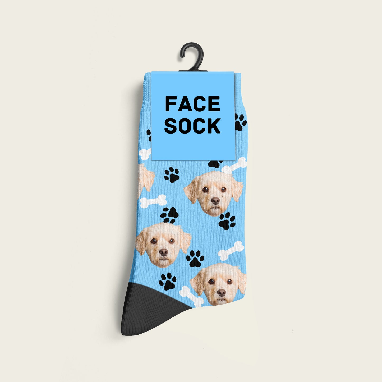 FaceSock® | Custom Honden Sokken Met Foto