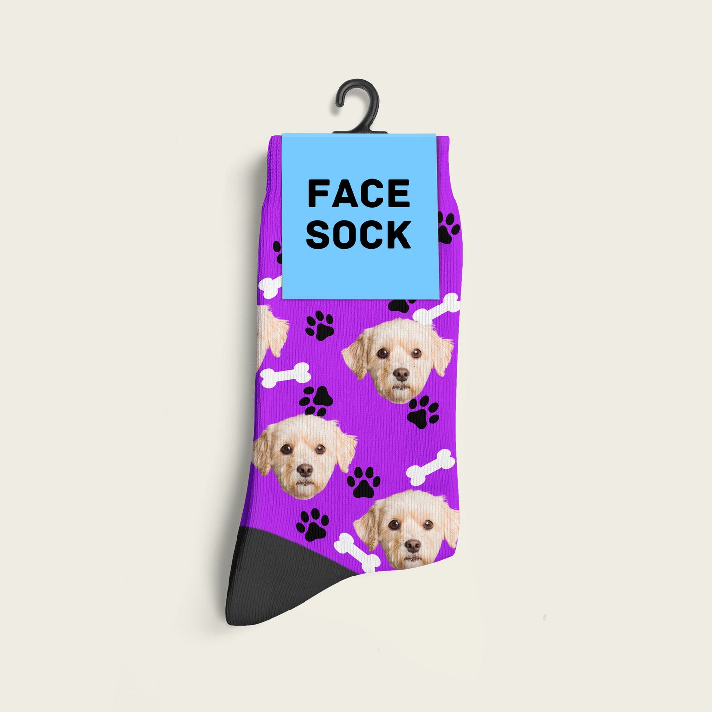 FaceSock® | Custom Honden Sokken Met Foto