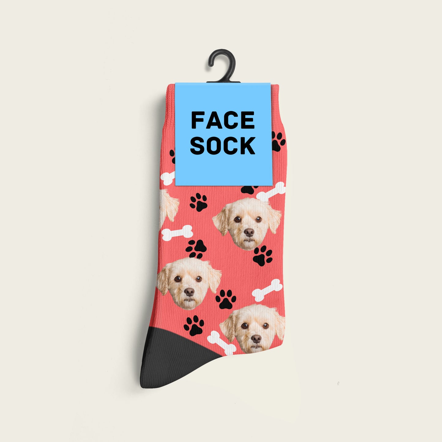 FaceSock® | Custom Honden Sokken Met Foto