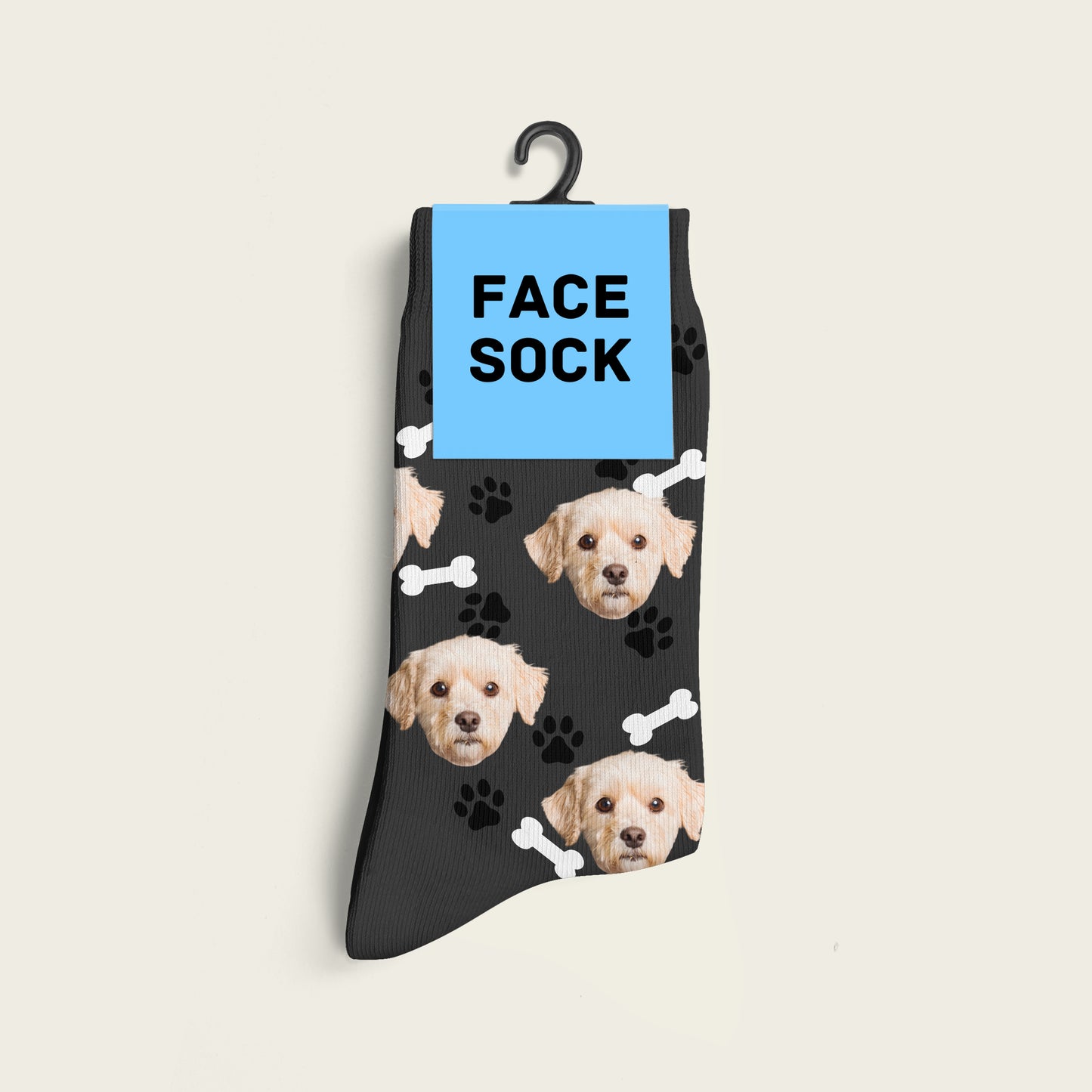 FaceSock® | Custom Honden Sokken Met Foto