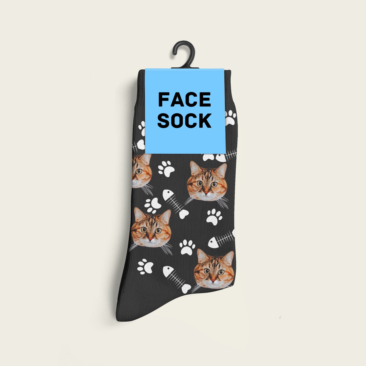 FaceSock® | Custom Katten Sokken Met Foto