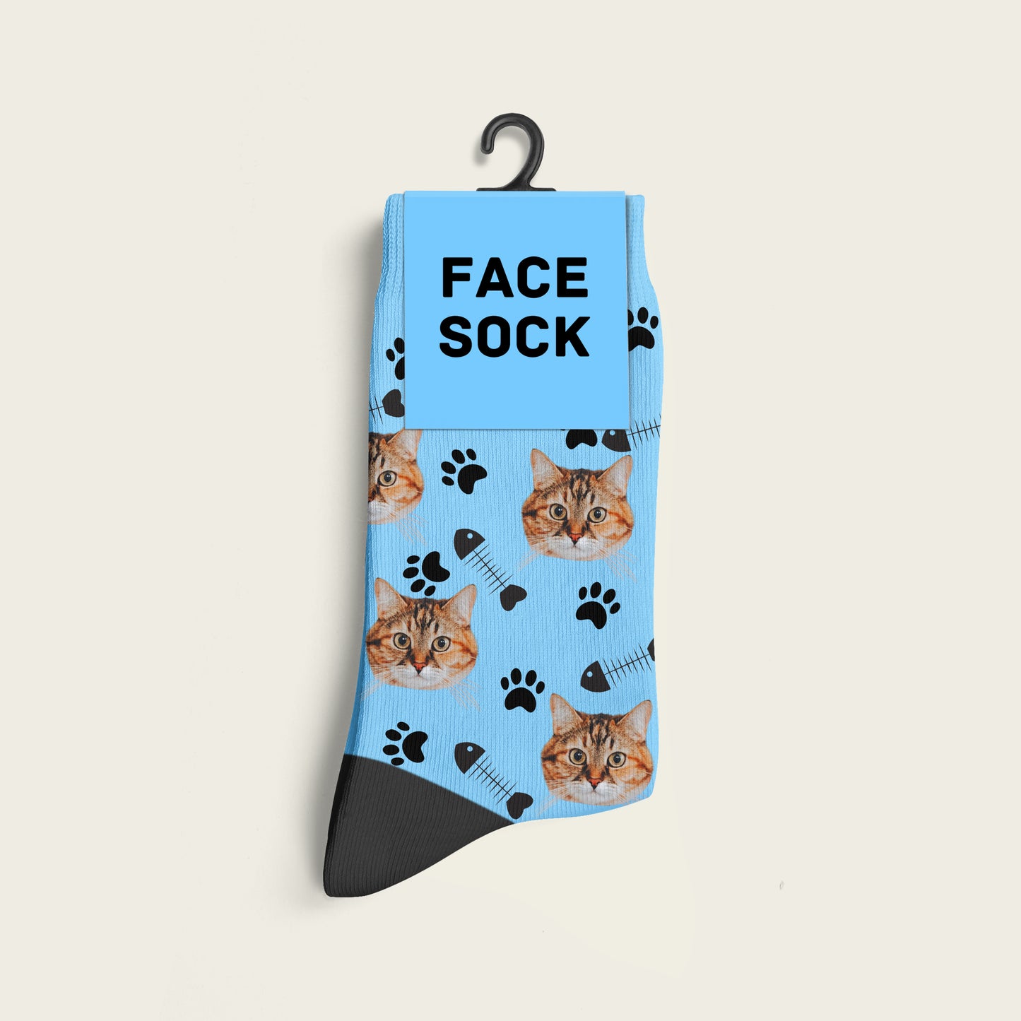 FaceSock® | Custom Katten Sokken Met Foto