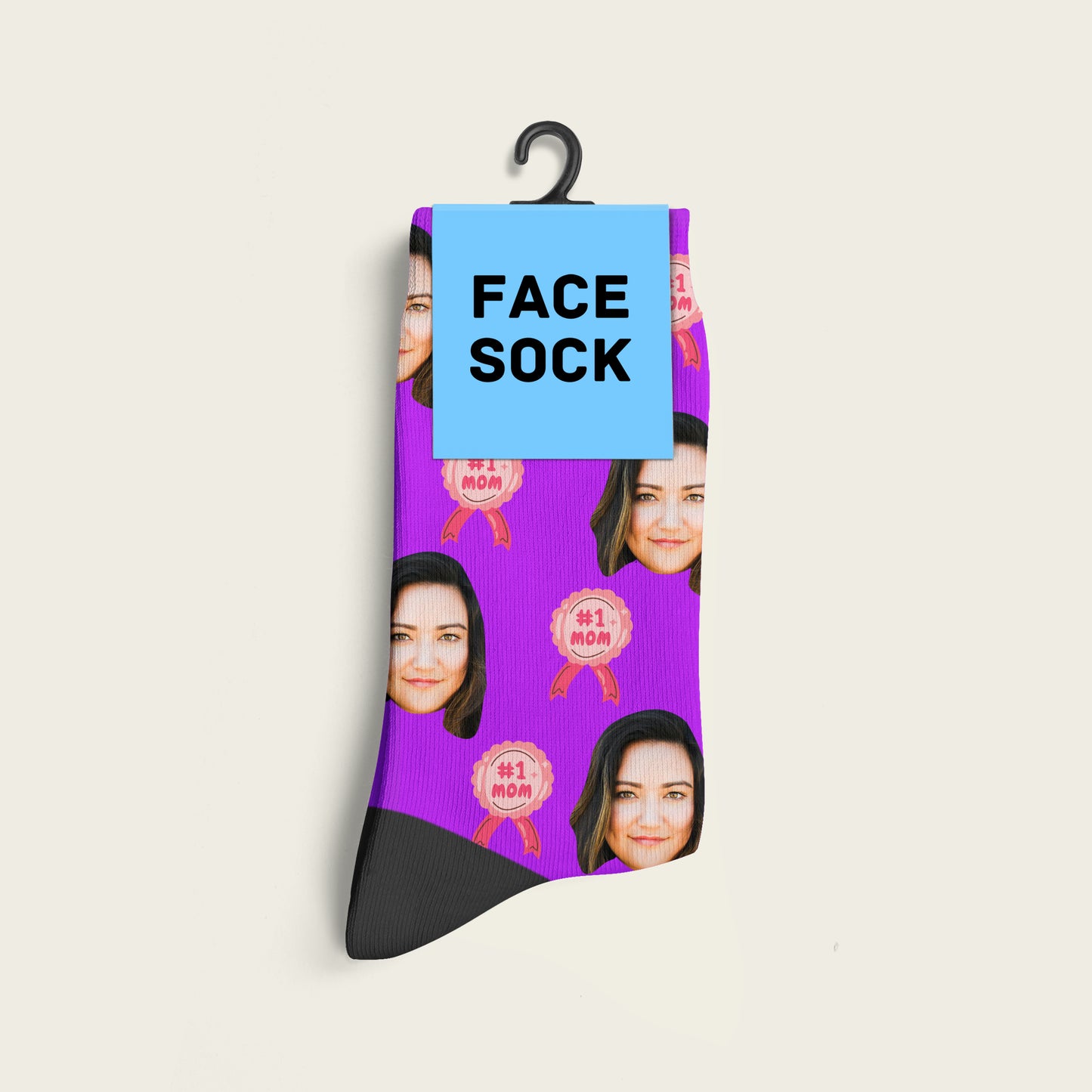 FaceSock® | Custom Best Mom Sokken Met Foto