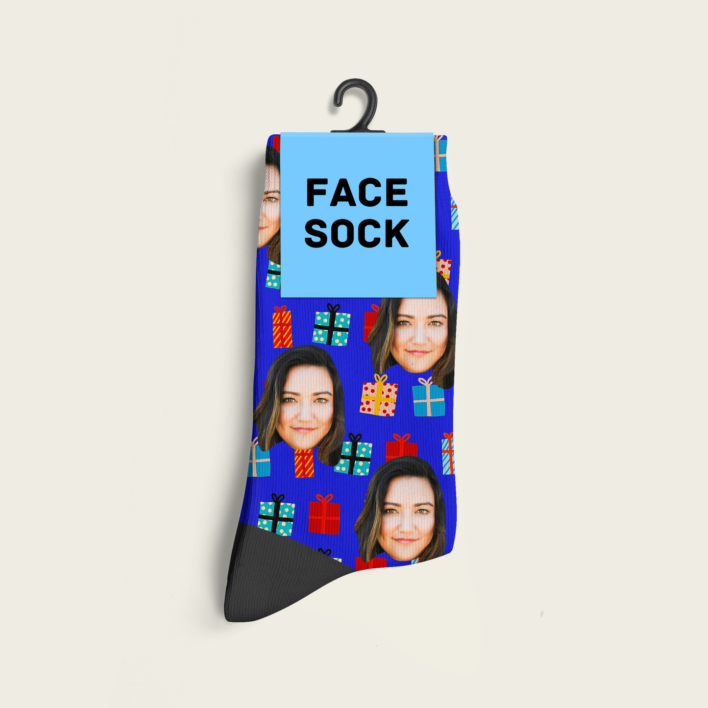 FaceSock® | Custom Sinterklaas Sokken Met Foto