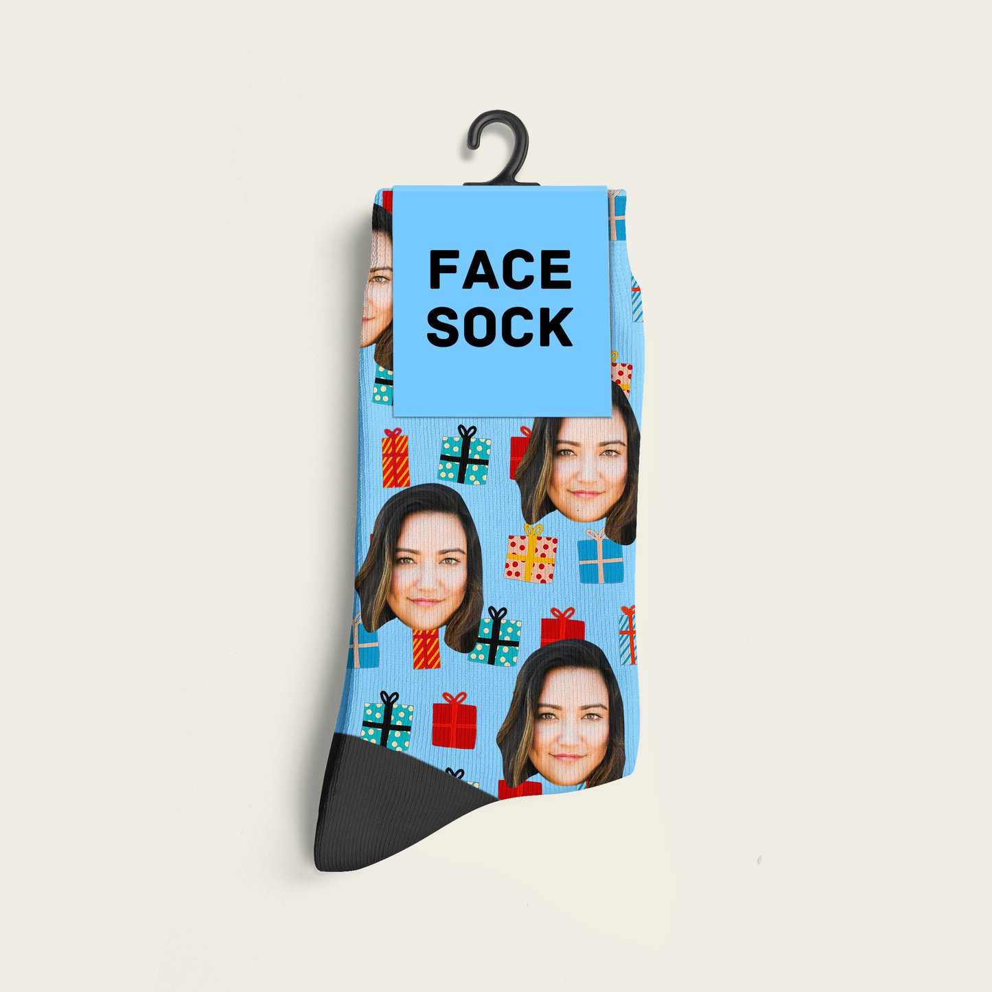 FaceSock® | Custom Sinterklaas Sokken Met Foto