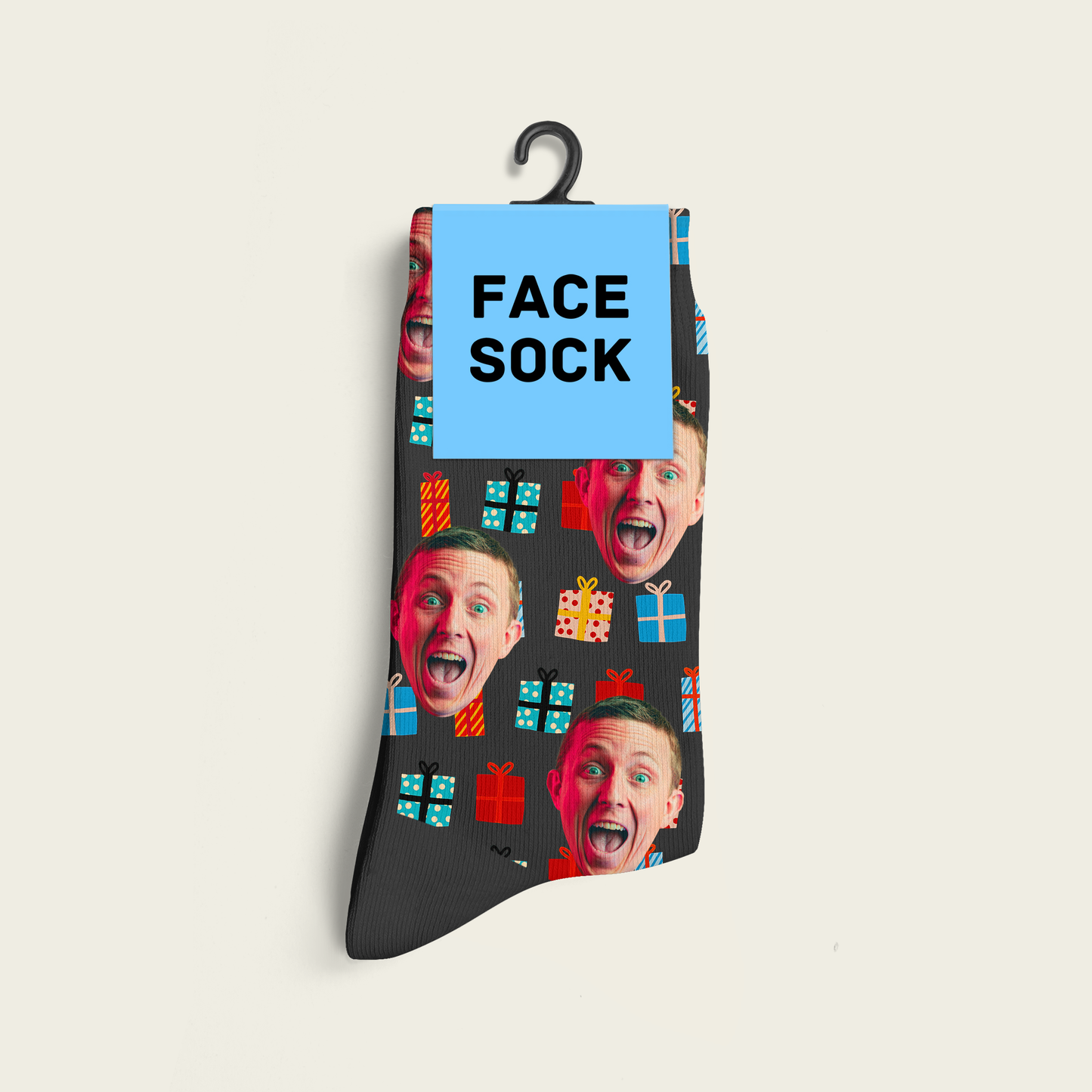 FaceSock® | Custom Sinterklaas Sokken Met Foto