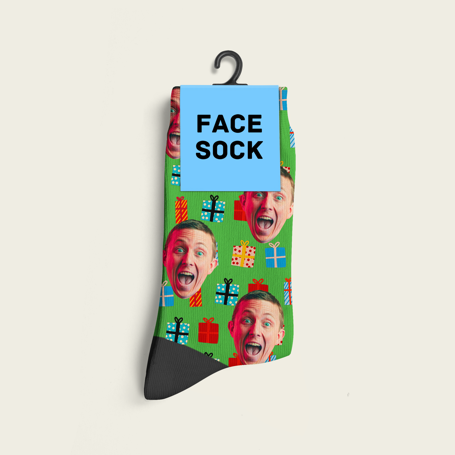 FaceSock® | Custom Sinterklaas Sokken Met Foto