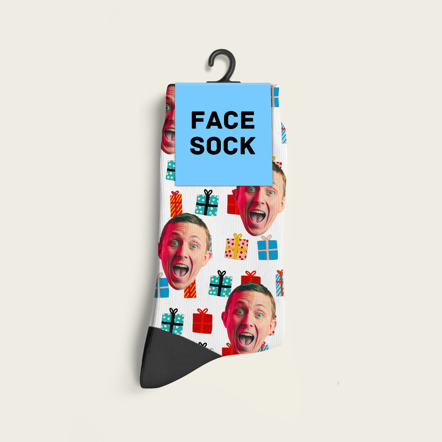 FaceSock® | Custom Sinterklaas Sokken Met Foto