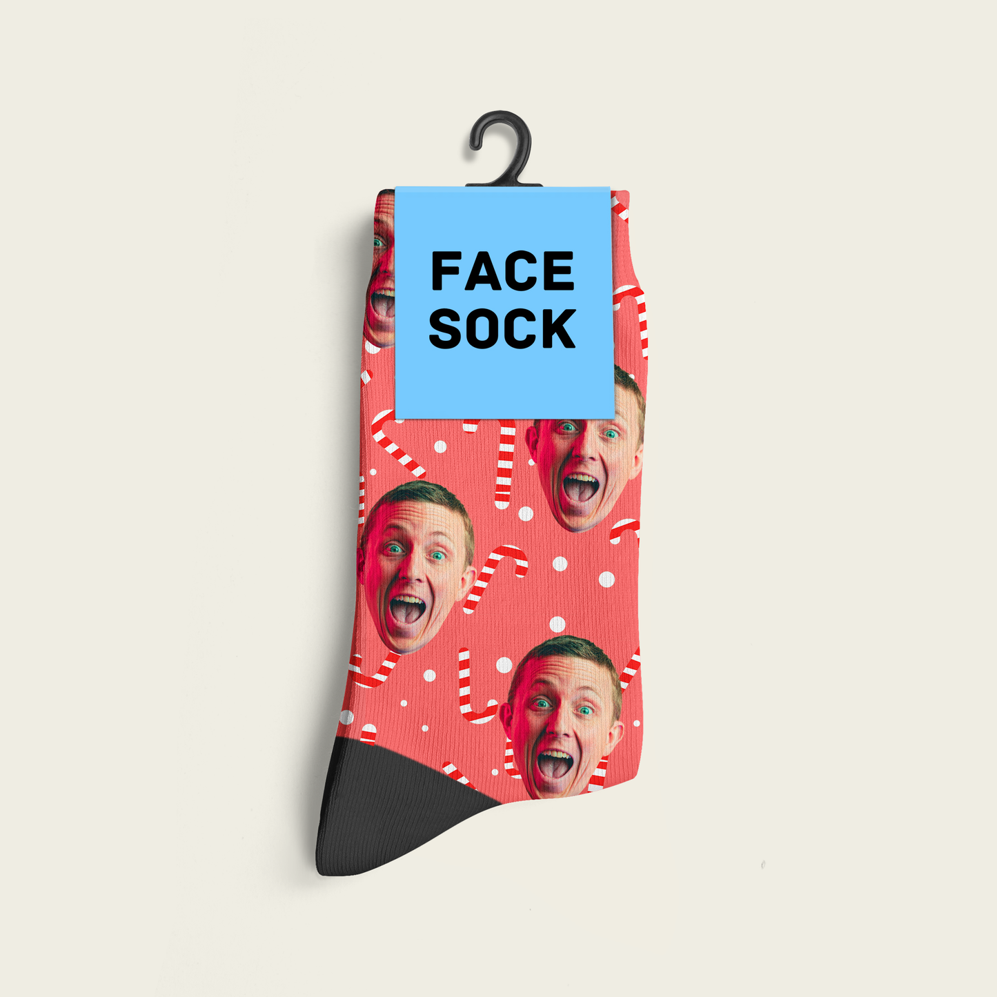 FaceSock® | Custom Sinterklaas Sokken Met Foto