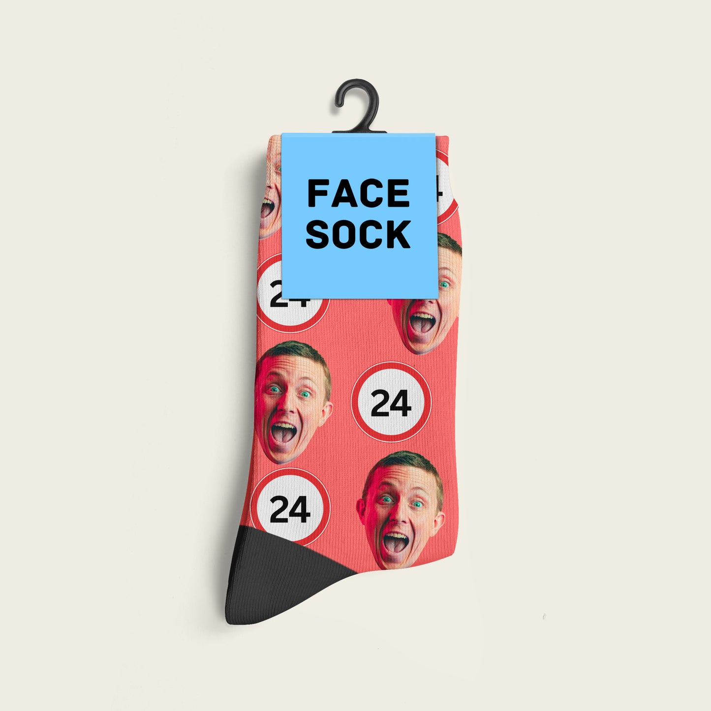 FaceSock® | Custom Verjaardag Sokken Met Foto