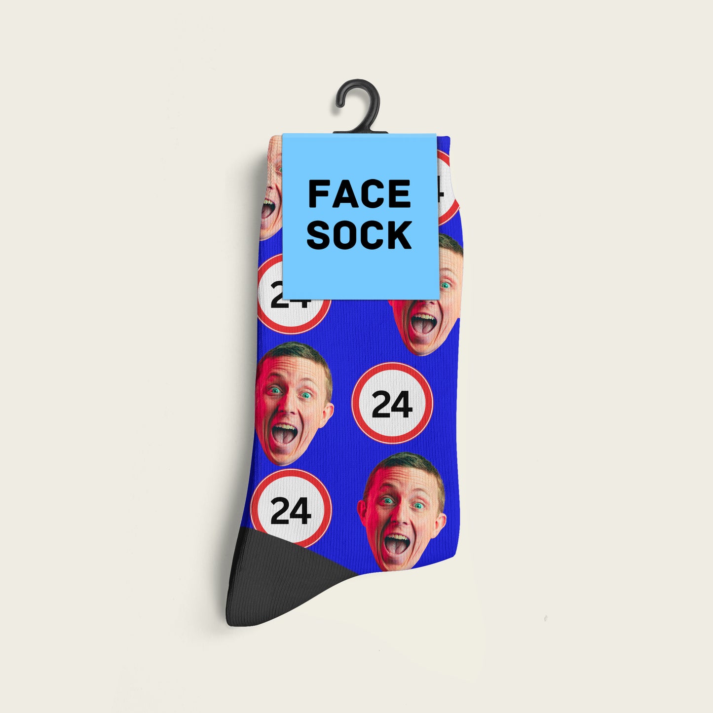 FaceSock® | Custom Verjaardag Sokken Met Foto