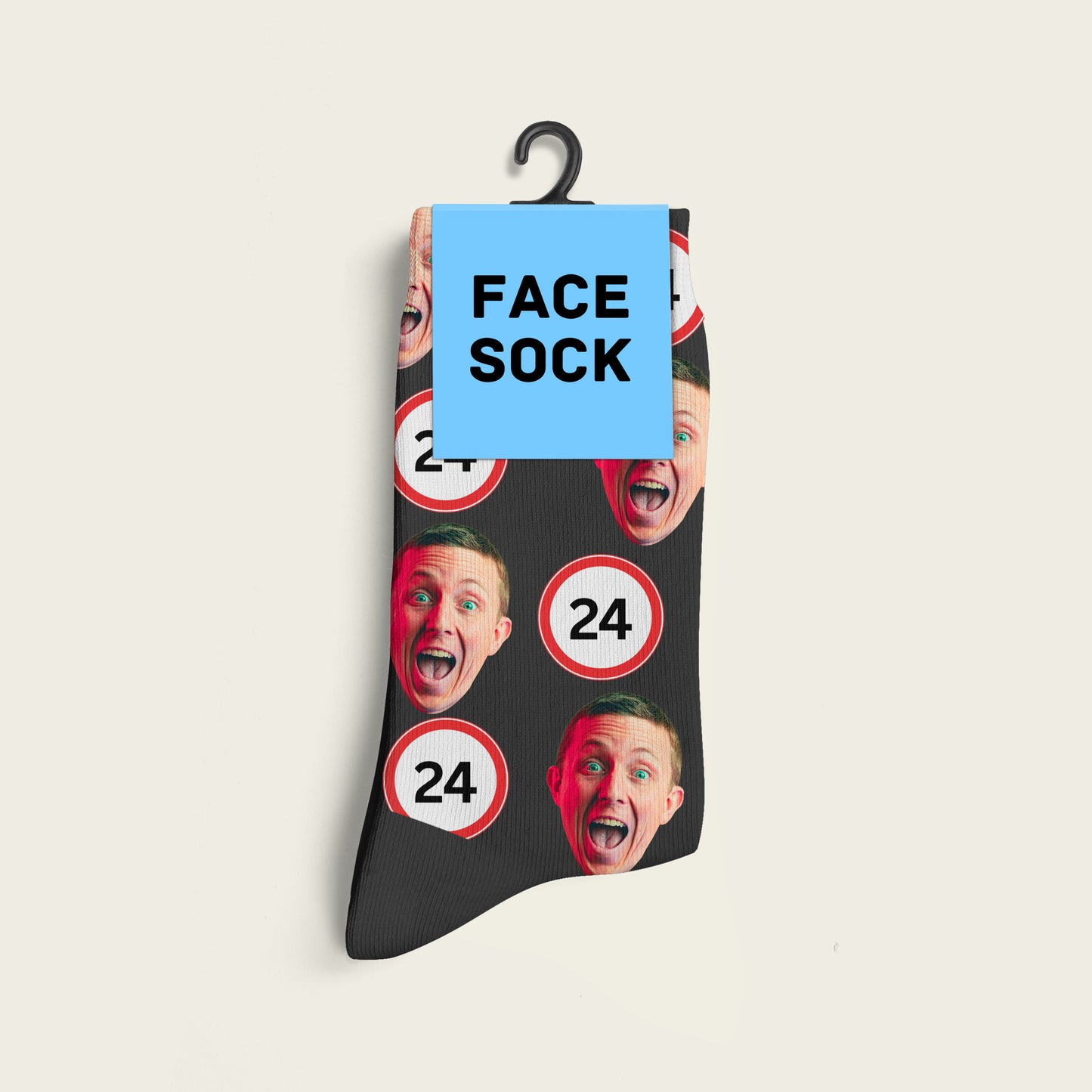 FaceSock® | Custom Verjaardag Sokken Met Foto