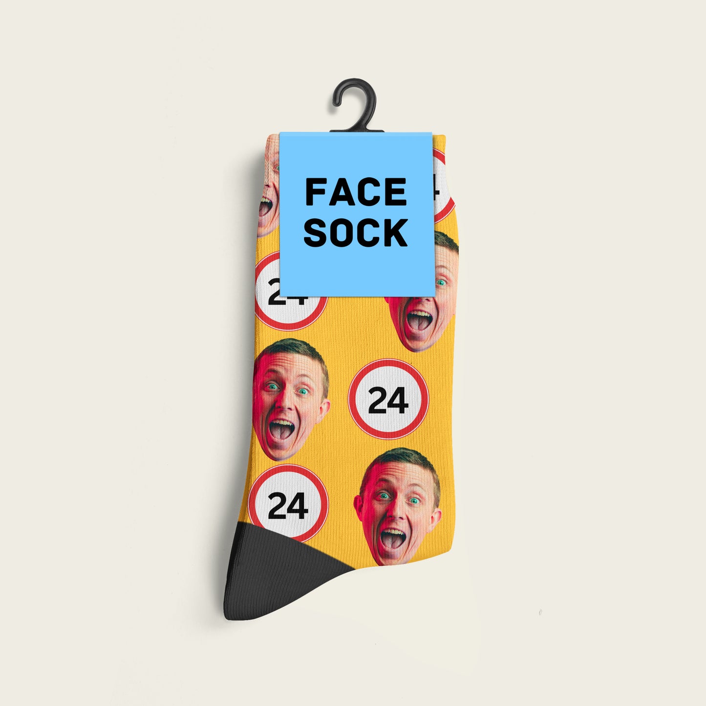 FaceSock® | Custom Verjaardag Sokken Met Foto