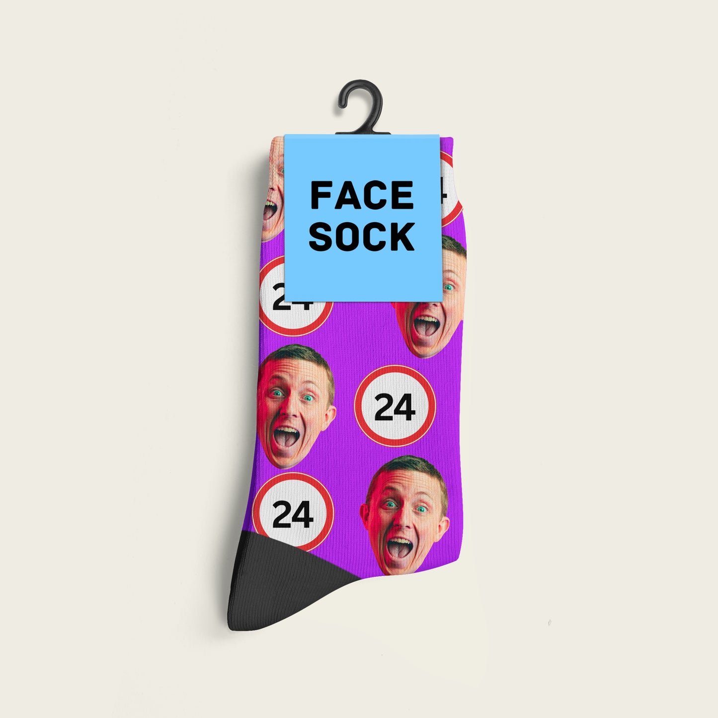 FaceSock® | Custom Verjaardag Sokken Met Foto