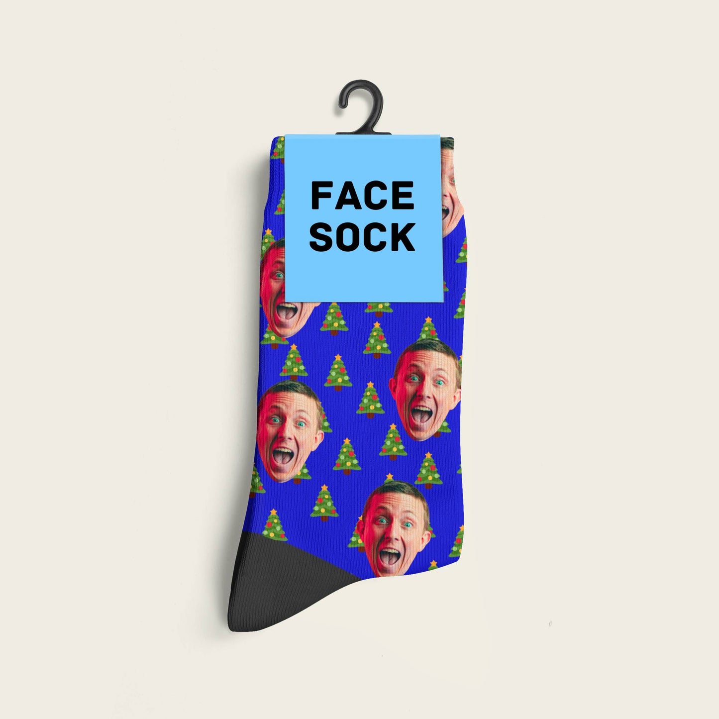 FaceSock® | Custom Kerst Sokken Met Foto