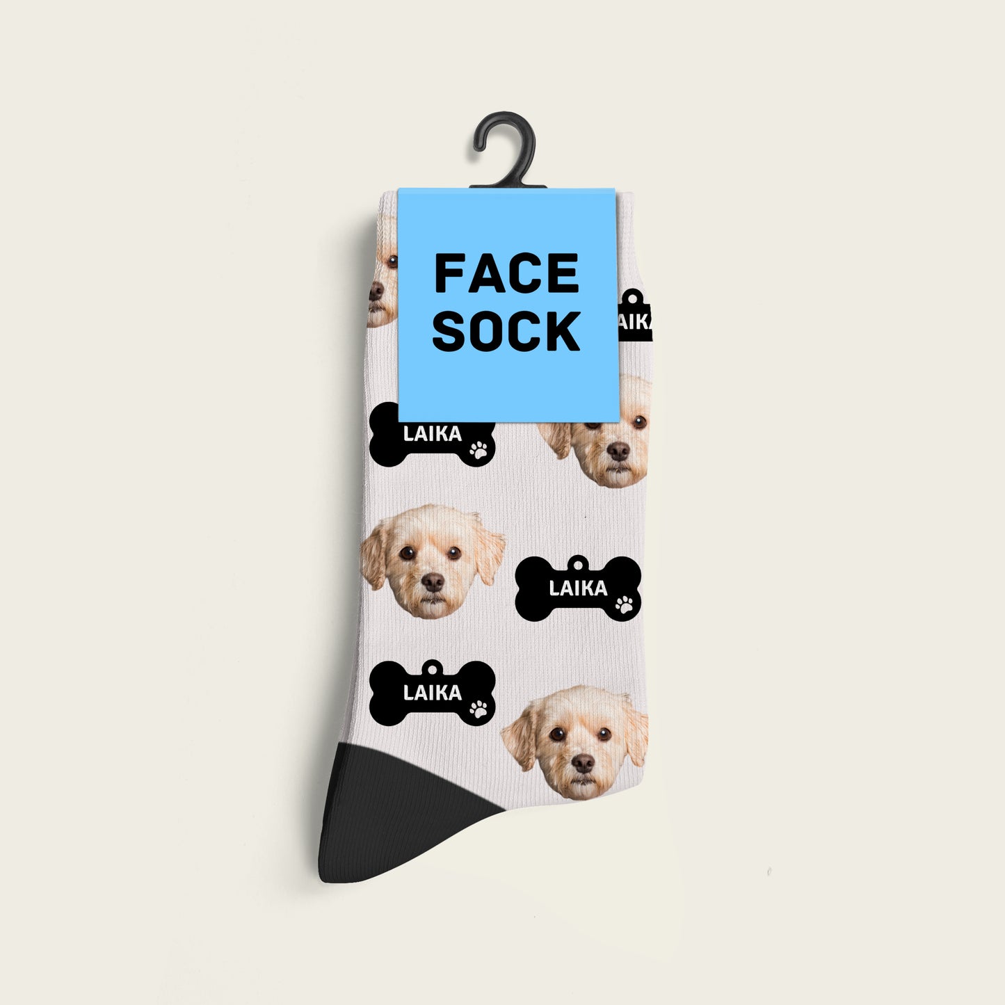 FaceSock® | Custom Honden Sokken Met Foto En Naam