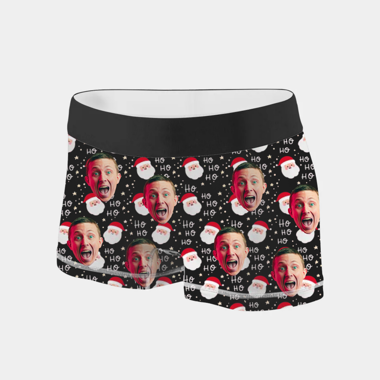 Gepersonaliseerde Kerst Onderbroek Met Foto