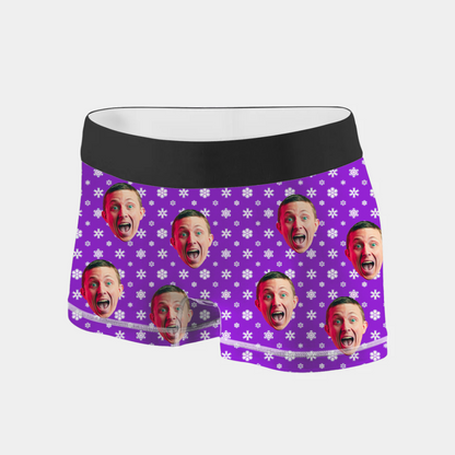 Gepersonaliseerde Kerst Onderbroek Met Foto