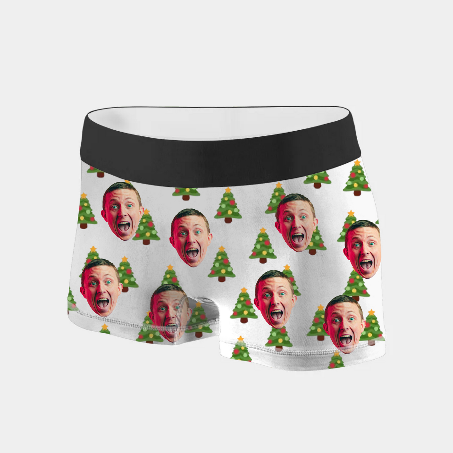 Gepersonaliseerde Kerst Onderbroek Met Foto