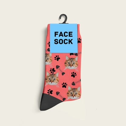 FaceSock® | Custom Katten Sokken Met Foto