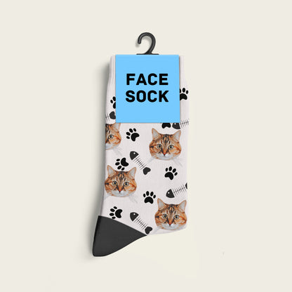 FaceSock® | Custom Katten Sokken Met Foto