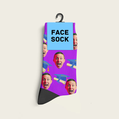 FaceSock® | Custom Geslaagd Sokken Met Foto