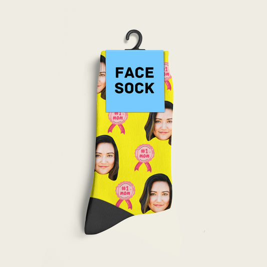 FaceSock® | Custom Best Mom Sokken Met Foto