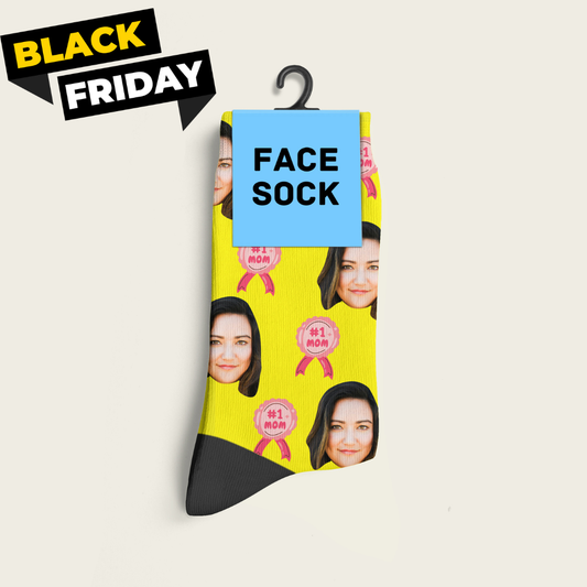 FaceSock® | Custom Best Mom Sokken Met Foto