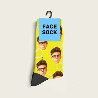 FaceSock® | Custom Love Sokken Met Foto