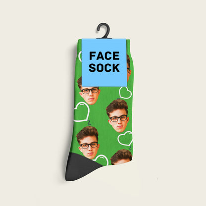 FaceSock® | Custom Love Sokken Met Foto