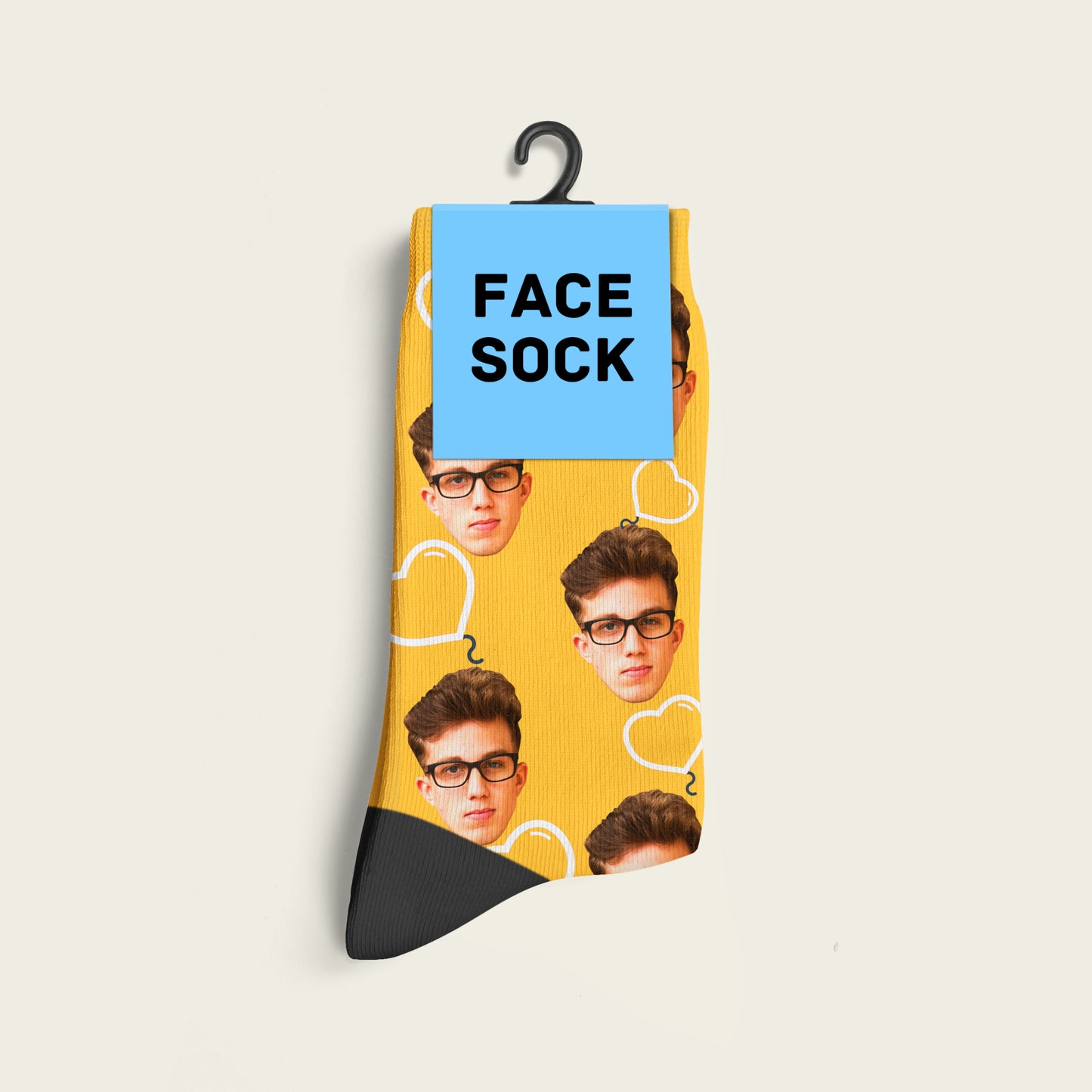 FaceSock® | Custom Love Sokken Met Foto