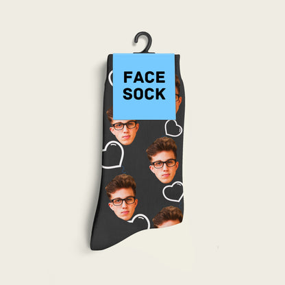 FaceSock® | Custom Love Sokken Met Foto